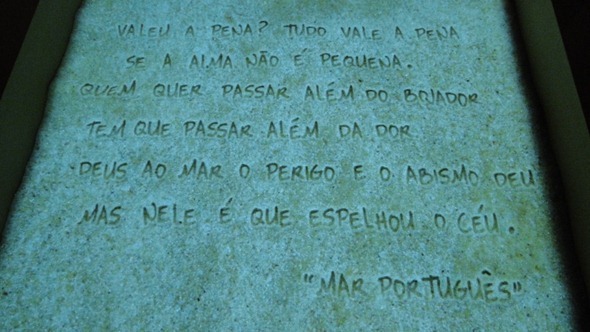 Fernando Pessoa no Museu da Língua Portuguesa