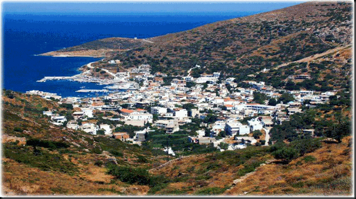 Φούρνοι Ικαρίας . Είναι δυτικά-νοτιοδυτικά της Σάμου και ανατολικά της Ικαρίας