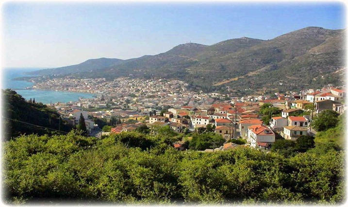 Σάμος-Βαθύ. Η Σάμος είναι ελληνικο νήση του ανατολικού Αιγαίου περί 