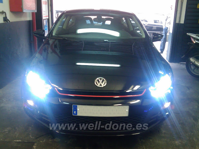 Instalación Kit Xenon en VW Scirocco | Welldone Lighting (Español)