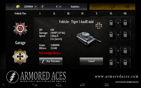 Armored Aces - 3D Tanks Online - screenshot thumbnail