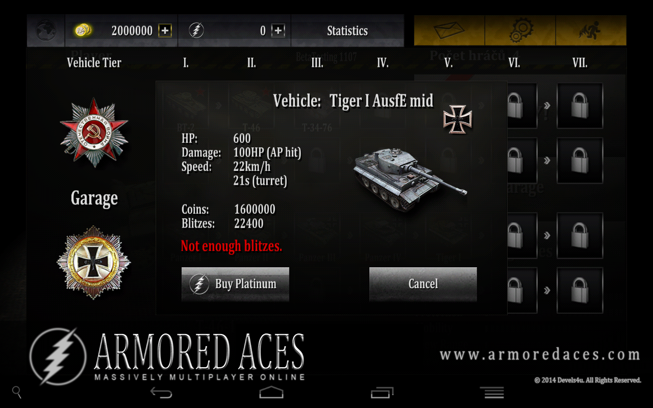 Armored Aces - 3D Tanks Online - screenshot