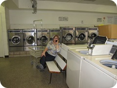 The Navigator in the laundromat