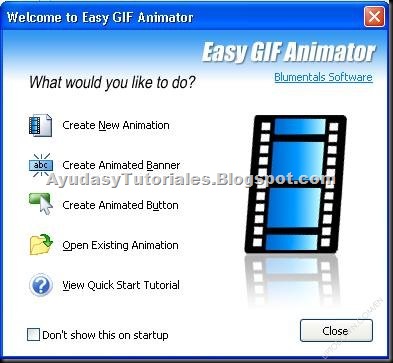 Easy GIF Animator - AyudasyTutoriales