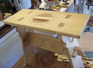 [Trestle stool with carving[5].jpg]