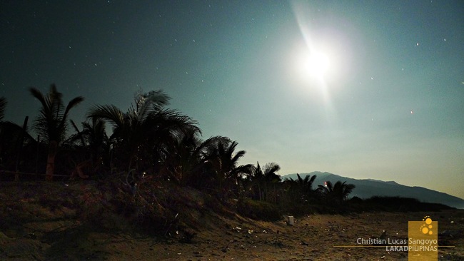 Moonshine at Abra de Ilog's Amazona Beach