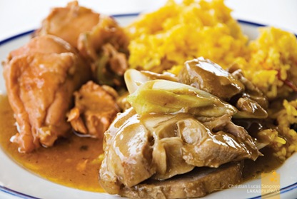 Buffet Lunch, Paella, Chicken and Roast Beef at Corregidor's La Playa Restaurant