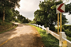 Road to Middleside at Corregidor 