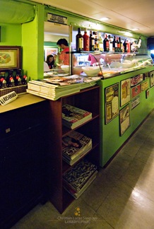 Magazines at the Counter of Cafe Arabela