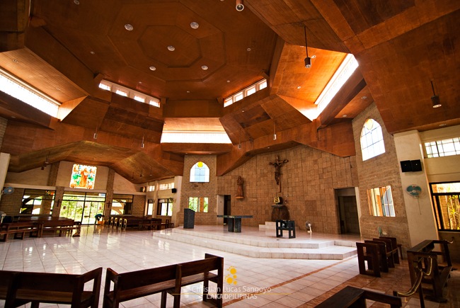 The Airy Hall of the Main Church in Trappist