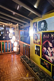 A Bob Marley Wall at Coron Village Lodge