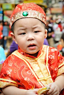 Chinese Baby at Chinatown Manila