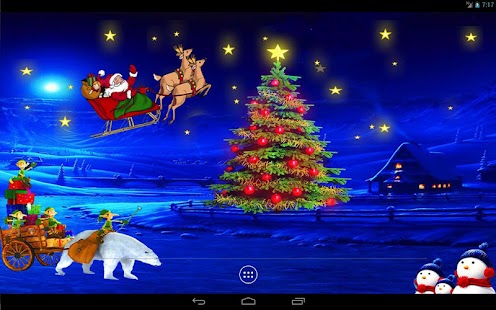 Christmas Night Live Wallpaper