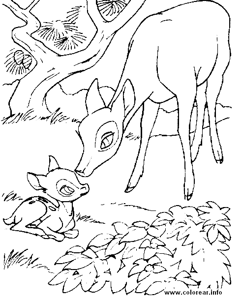 Bambi-con-su-mama