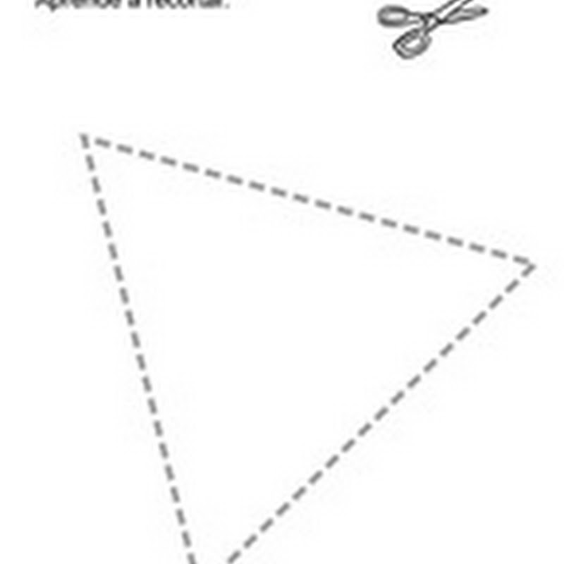 Dibujos figuras para colorear y recortar - Colorear dibujos infantiles