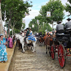 Jueves de feria. Real de la feria. Tarde del jueves