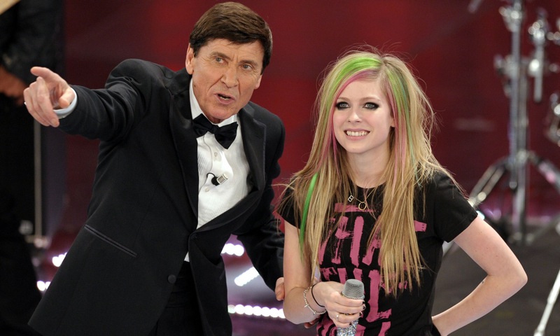 Avril Lavigne Sanremo