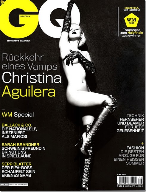 Christina Aguilera X-tina GQ Alemã by Alix Malka  (5)