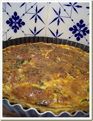 tarte épinards gorgonzola 1