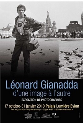 Affiche de l'exposition Leonard Gianaldda, 2009-2010