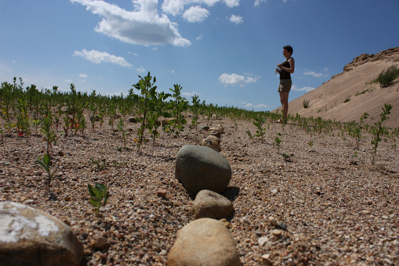 Подмосковная пустыня - карьер в Сычево.