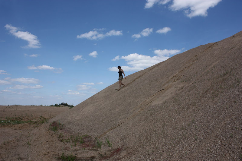 Подмосковная пустыня - карьер в Сычево.