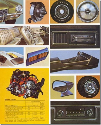 Catalogo Camaro 1973