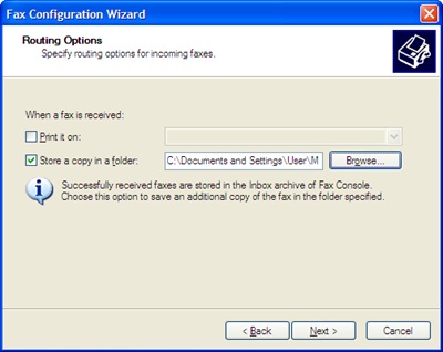 WinAdvice: Using Fax application in Windows XP