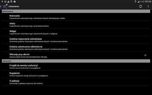 Notowania giełdowe - myfund.pl Screenshots 14