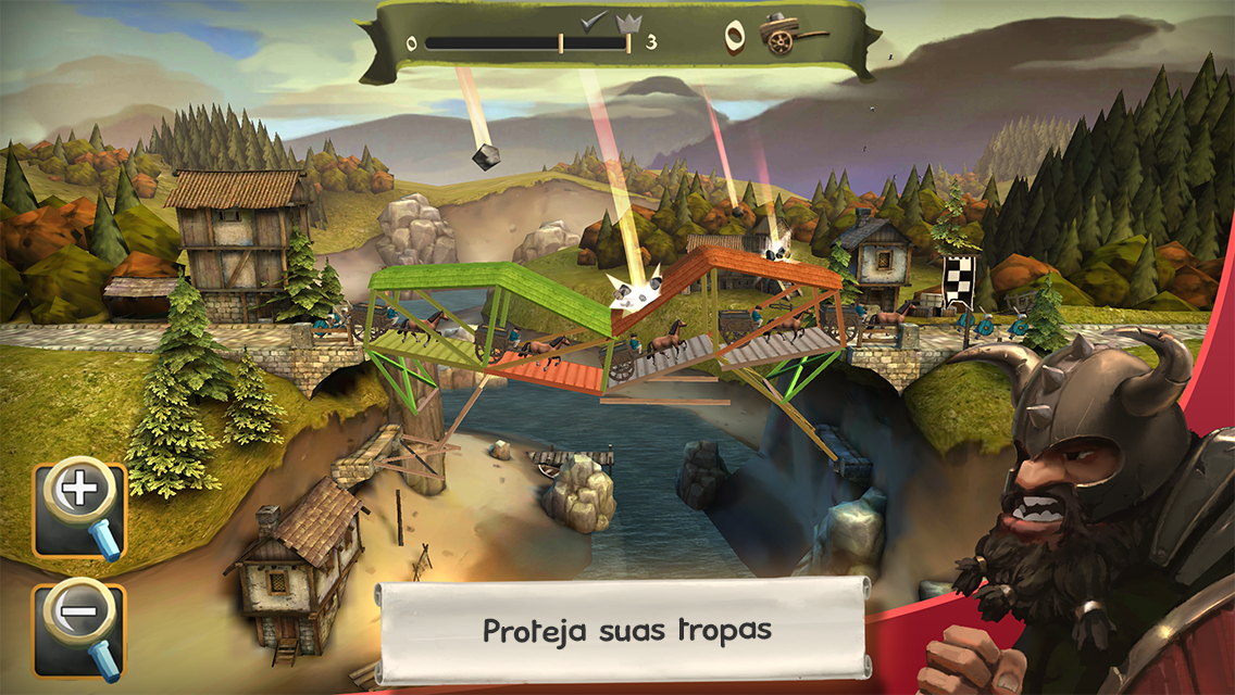   Bridge Constructor Medieval: captura de tela 