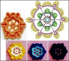 flowers patterns crochet