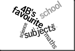 Favourite school subjects
