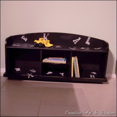 bookcase bench 010
