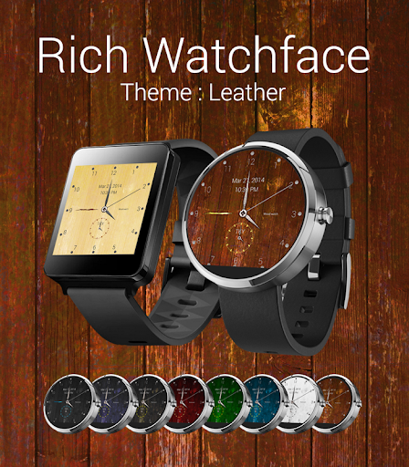 Rich Watchface for AndroidWear