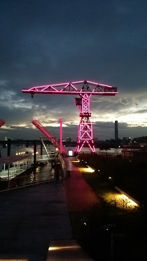 Crane Illumination in Lalaport Toyosu