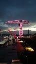 Crane Illumination in Lalaport Toyosu