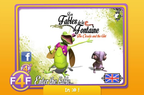 Android application The Cicada and the Ant screenshort
