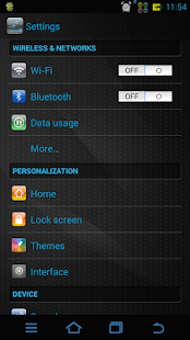 iOS Dark CM11 theme - screenshot thumbnail