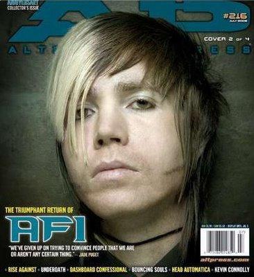 punk hairstyle. davey havok punk hairstyle