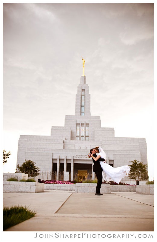 Draper Utah Temple Wedding Photography