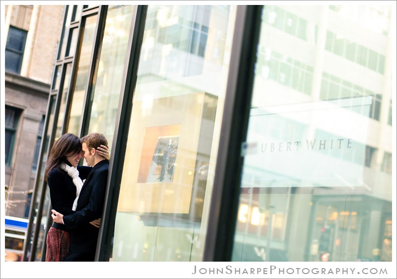 Downtown Minneapolis Wedding Engagement Photography