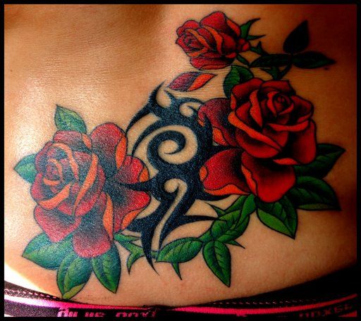 rose tattoo design