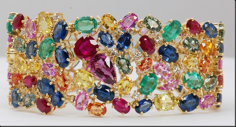multi color bracelets