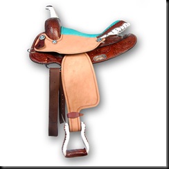 Barrel Saddle Bluestyle 