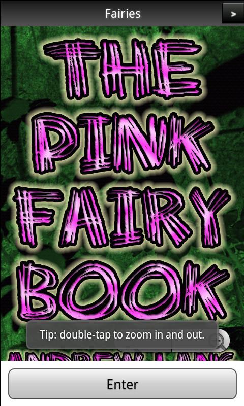 Android application The Pink Fairy Book PRO screenshort