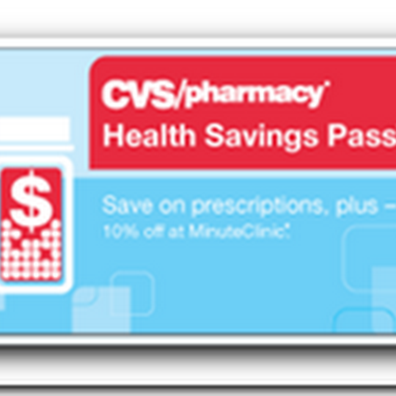 CVS/Caremark join the Generic Discount Club – Connect information to Personal Health Record Accounts