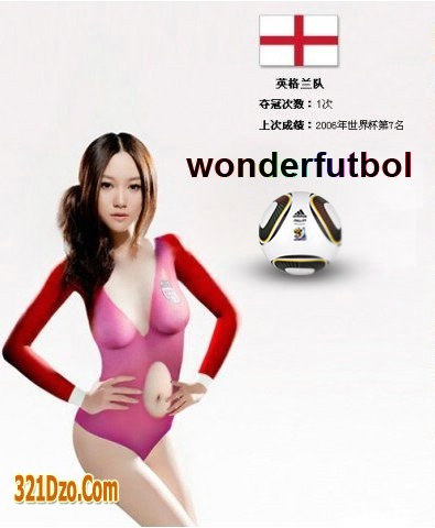 321Dzô.Com | BodyArt - 32 Đội Bóng WorldCup 2010