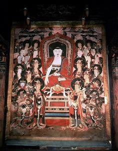 Daegu Pagyesayeongsanhoesangdo Buddhist painting of Pagyesa Temple