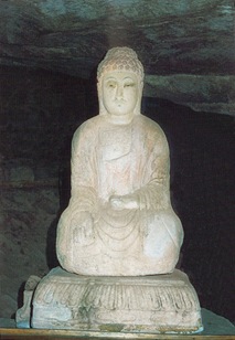 Uiseong Seated stone Buddha Statue in Jarakdong Bian Myeon