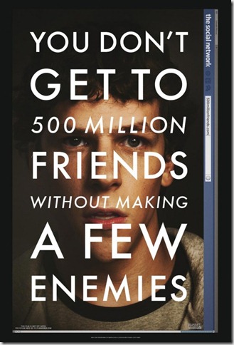 the social network poster
